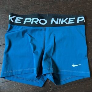 Nike Pro Teal Dri-FIT Shorts
